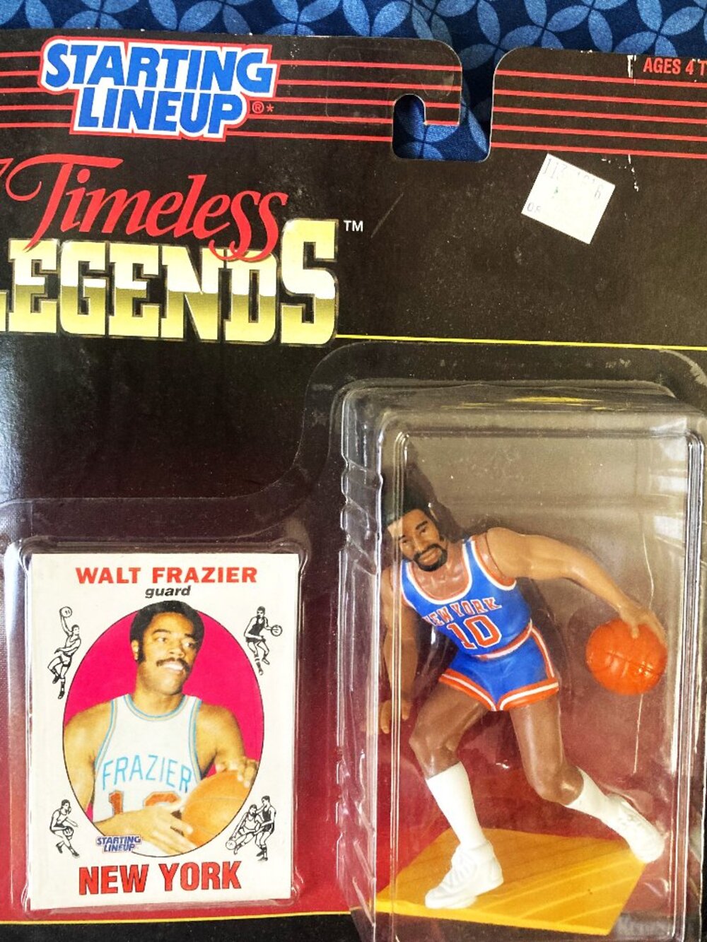 TIMELESS LEGENDS NBA WALT CLYDE FRAZIER FIGURE Starting Lineup KENNER New